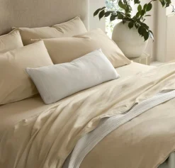 Signature Vintage Washed Pillowcase Set in Vintage Sand