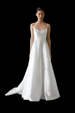 Silk Mikado Gown | STYLE 074