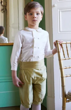 Silk Pageboy Knickerbockers in Green