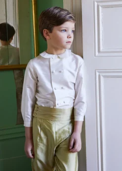 Silk Pageboy Knickerbockers in Green