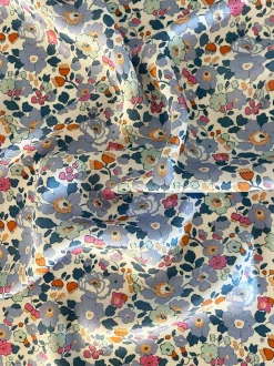 Silk Pillowcase Made With Liberty Fabric in Betsy Lavender