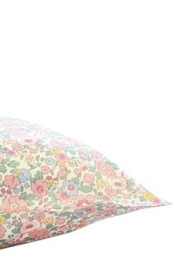 Silk Pillowcase Made With Liberty Fabric in Betsy Candy Floss