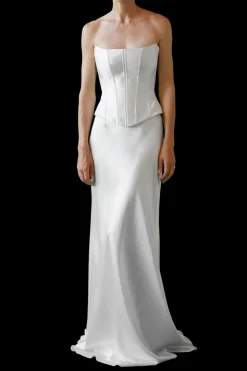 Silk Satin Skirt | STYLE 142