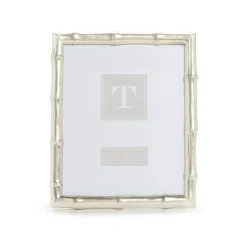 Silver Faux Bamboo 8 x 10 Photo Frame