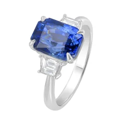 Simone Blue Sapphire Ring
