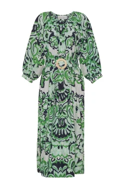 Simone Dress in Estelle Mint