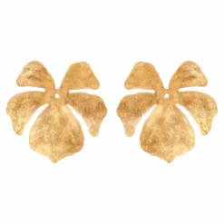 Single Gold Tahiti Earrings