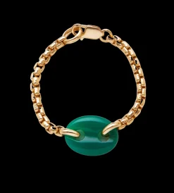 Single Stone Mariner Link Bracelet