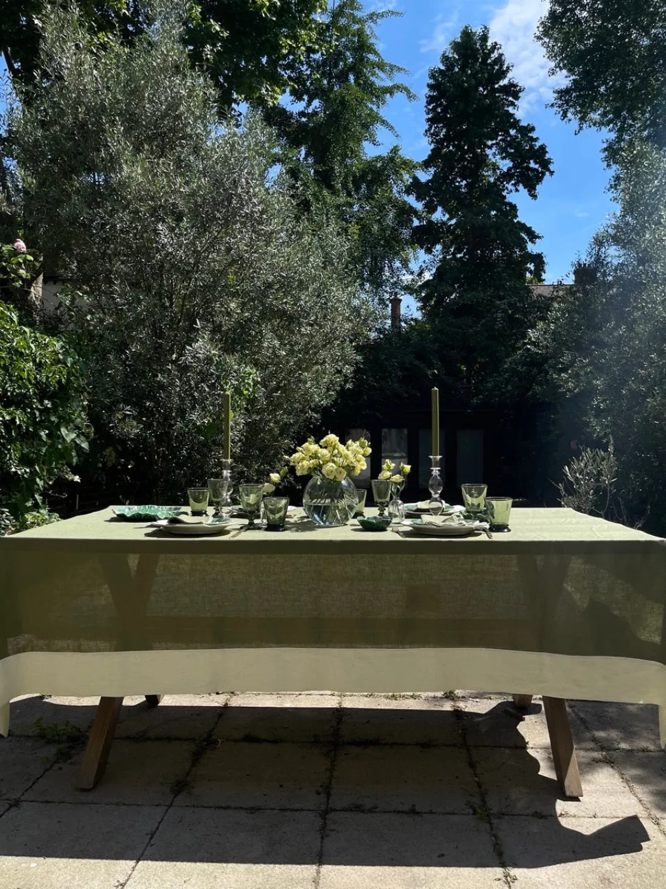 Sintra Linen Tablecloth