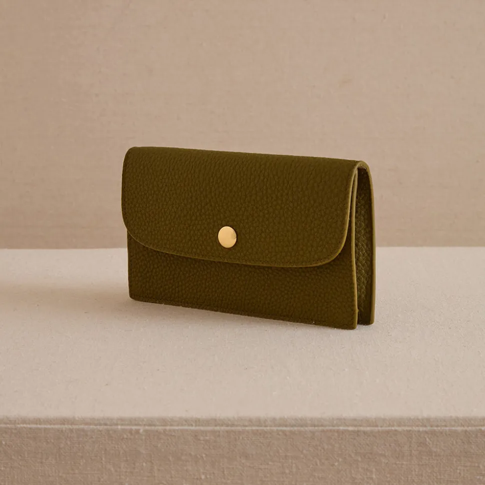 Skip 18 in Tumbled Grain Army Green