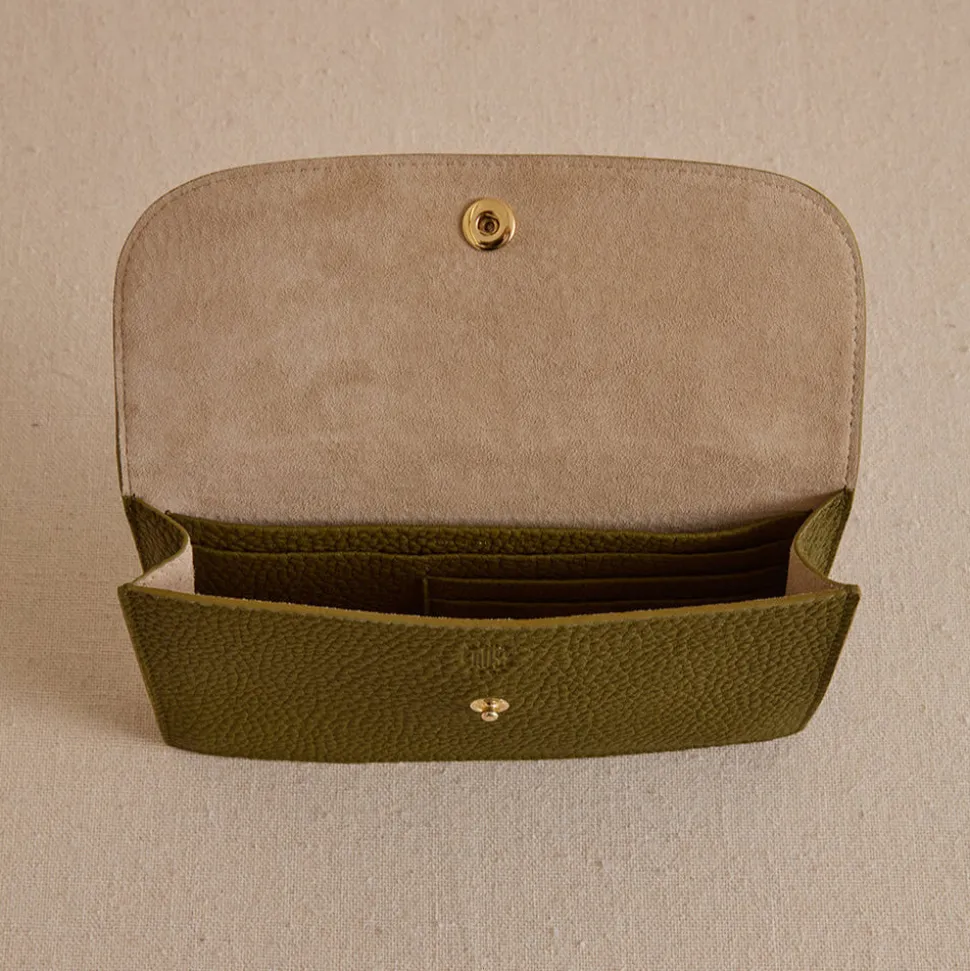 Skip 18 in Tumbled Grain Army Green