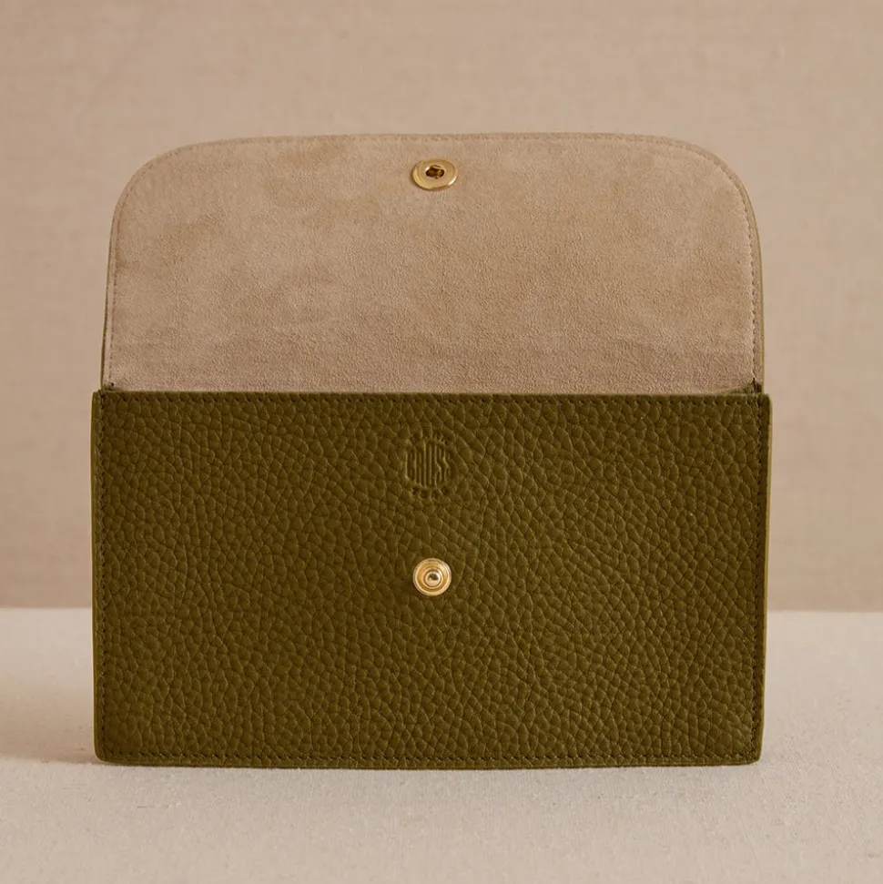 Skip 18 in Tumbled Grain Army Green