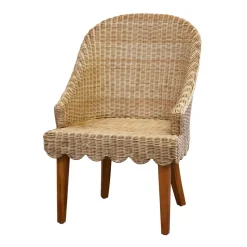 Skirted Pinked Chair