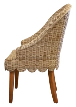 Skirted Pinked Chair