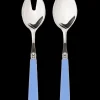 Sky Blue Salad Server Set
