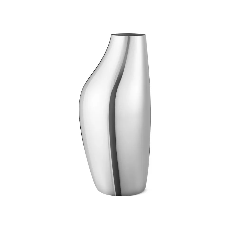 Sky Floor Vase, Stainless Steel, Mirror