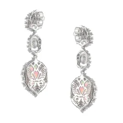 Sky Opal Drop Earrings