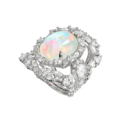 Sky Opal Ocean Rings