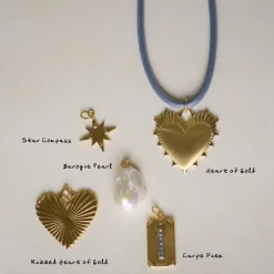 Slate Blue Necklace Cord