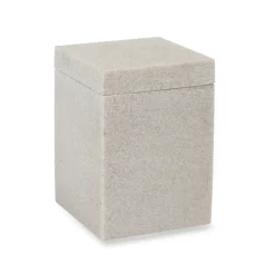 Slate Cotton Jar in Ivory