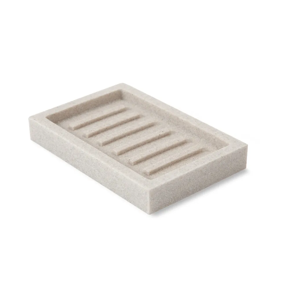 Slate Soap Dish in Ivory