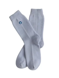 Sleeping Socks Evil Eye in Lavender Haze