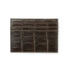 Slim Credit Card Case No. 204 in Crocodile Leather
