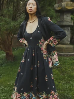 Sloan Blazer in Carmel Victorian Floral