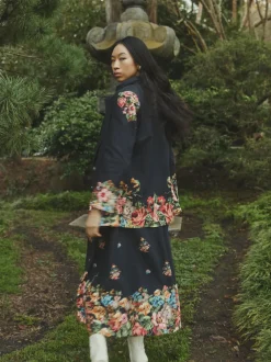 Sloan Blazer in Carmel Victorian Floral