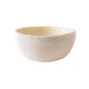Small Beaded Bowl White