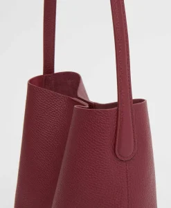 Small Everyday Cabas in Oxblood