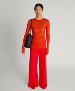 Small Everyday Cabas in Oxblood