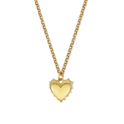 Small Heart of Gold Necklace