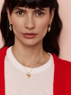 Small Southwestern Heart Charm