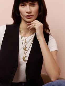 Small Southwestern Moon Charm