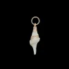 Small Spiral Shell Charm in Multi