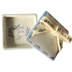 Small Trinket Box with Bow