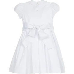 Smocked Emery Dress in Light Pink