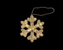 Snowflake Gold Ornament