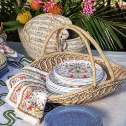 Sofia Melamine Dessert/Salad Plate in Multi