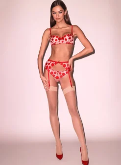 Some Like It Dot Garter Belt