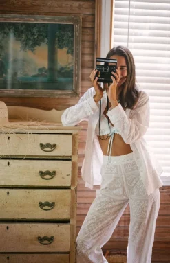 Something Blue Shirt in White