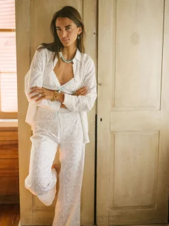 Something Blue Shirt in White