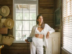 Something Blue Shirt in White