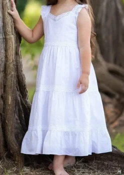 Sophia White Lace Dress