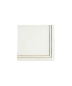 Sophie Classic Two Cord Napkin in Antique Gold