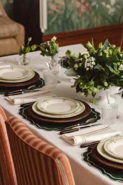 Sophie Classic Two Cord Napkin in Antique Gold