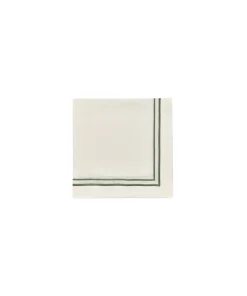 Sophie Classic Two Cord Napkin in Moss Green