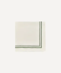 Sophie Classic Two Cord Napkin in Moss Green