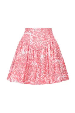Sotavento Mini Skirt in Arrecife Print